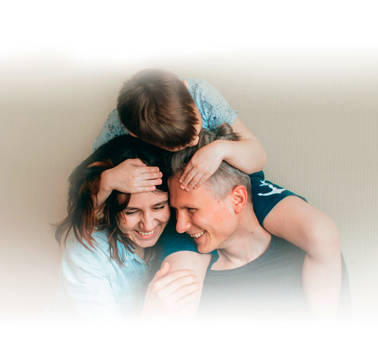 Familia feliz